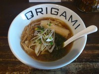「ＯＲＩＧＡＭＩラーメン（醤油）」@麺屋 ORIGAMIの写真