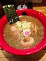 「味玉中華そば」@赤備の写真