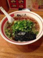 「ねぎそば(しょうゆ)」@ちばき屋 横浜ポルタ店の写真