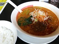 「担担麺619円＋ライス157円」@幸楽苑 新座店の写真