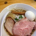 濃厚煮干そば（白）+燻製チャーシュー+卵+和え玉