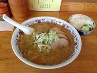 「味噌チャーシューめん ライス  ¥1150」@らーめん 大雅の写真