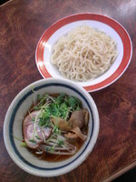 「つけ麺（焼売セット）７００円」@軽食 南風の写真