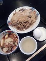 「胡麻もりそば700円」@そば処 港屋MINATOYAの写真