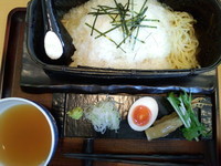 「ざる琥珀(６８０円)」@自家製麺 琥珀の写真