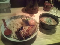 「特製カシューナッツつけ麺」@中華蕎麦 つけ麺 五味五香の写真