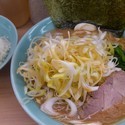 ネギラーメン中盛(900円)+ライス(無料)