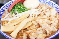 「JACそば（大盛、生卵無料）」@中華そばJACの写真