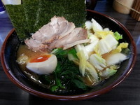 「特製ラーメン（６５０円）ツイッター割」@横浜家系らーめん 武術家の写真