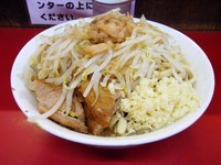 「小ラーメン 麺増し にんにく あぶら」@蓮爾 登戸店の写真