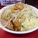 小ラーメン 麺増し にんにく あぶら