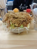 「まぜそば大＋魚粉」@ハイマウントの写真