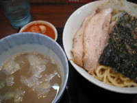 「魚介味噌つけめん【限定】煮干し入れすぎちゃって…２０１３梅雨」@味噌麺処 花道庵の写真