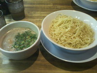 「つけ麺（個別オーダーで唐辛子と魚粉抜き）」@博多ラーメン まっしぐらの写真