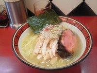 「とりそば＋チャーシュー増し１枚￥７５０＋１００円」@中華そば 華丸の写真