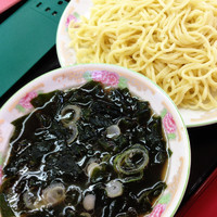 「つけ麺ワカメ入り 650円」@丸長 つくば店の写真