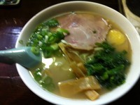 「塩らーめん」@名物ラーメン一力の写真