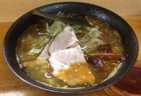 「限定極鯖そば(大盛)830円」@口樂の写真