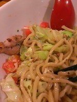 「油そば（200g）\650」@麺屋 紅の写真