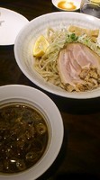 「うしおだし　醤油つけめん　760円」@旭川らーめん かじべえの写真
