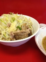 「小ラーメン(ニンニク)つけ麺」@ラーメン 学の写真