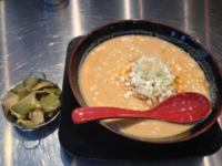 「坦々麺750円+ざーさい50円」@高崎はた山の写真