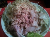 「小ラーメン　アブラニンニク揚げ葱」@ラーメン二郎 府中店の写真