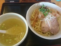 「【季節限定】梅塩つけめん ￥780」@中華そば 田家 本店の写真