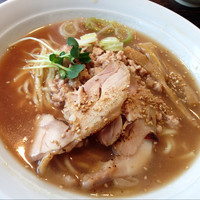 「鶏そぼろそば」@伝家 志木店の写真