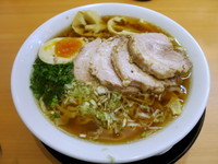 「チャーシューメン+ミニチャーシュー丼」@麺処 絢の写真