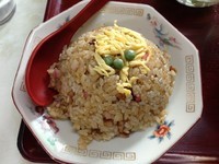 「Bセット：ラーメン・サラダ・半チャーハン」@中華料理 金子家の写真