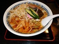 「冷しらーめん」@栄屋本店の写真