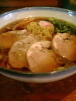 「チャーシューしなそば」@あづま庵の写真