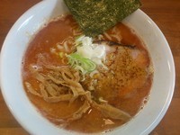 「ラーメン（辛味） ￥650」@自家製麺 ラーメン慶の写真