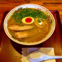 「鶏白湯ラーメン(塩)」@軽食・喫茶シークエンスの写真