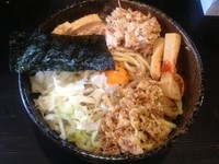 「冷やしまぜそば　大盛（300g)　750円」@狼煙 〜NOROSHI〜の写真