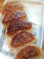 「手作り餃子350円」@博多長浜らーめん いっきの写真