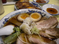 「チャーシュー麺＋味玉」@手作り餃子ラーメン まる長の写真