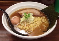 「こってりラーメン中盛＋味付け玉子(700円＋100円)」@麺屋 クラー軒の写真