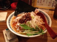 「辛味ネギそば 大」@麺食堂 杉本商店の写真