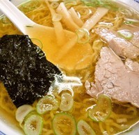 「釜石ラーメンセット(650円)」@こんときラーメンの写真