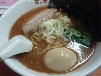 「横浜とんこつらーめん(味玉)(830円)」@梨の花の写真