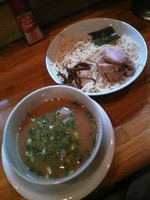 「博多んつけ麺800円」@天慶の写真