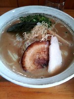 「烏賊むじゃきそば+大盛」@麺屋 むじゃきの写真