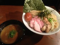 「特製濃厚鶏つけ麺＋大盛 950円＋100円」@自家製麺 麺処 東行の写真