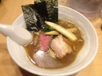 「煮干醤油ＳＯＢＡ・並（780円）」@銀座 篝の写真