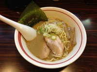 「らーめん（太麺）650円」@ラーメン長山の写真