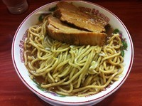 「豚そばシングル（ニンニク普通）」@つけめん・豚そば 活龍 牛久店の写真