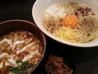 「【5月限定】カレボナーラ和えつけチーズ＋半ライス＋麺♪」@麺処 ほん田 nijiの写真