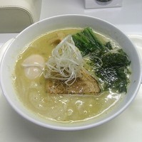 「塩らーめん(細麺)＋あじたま」@塩ラーメン・つけめんのお店 はないちの写真